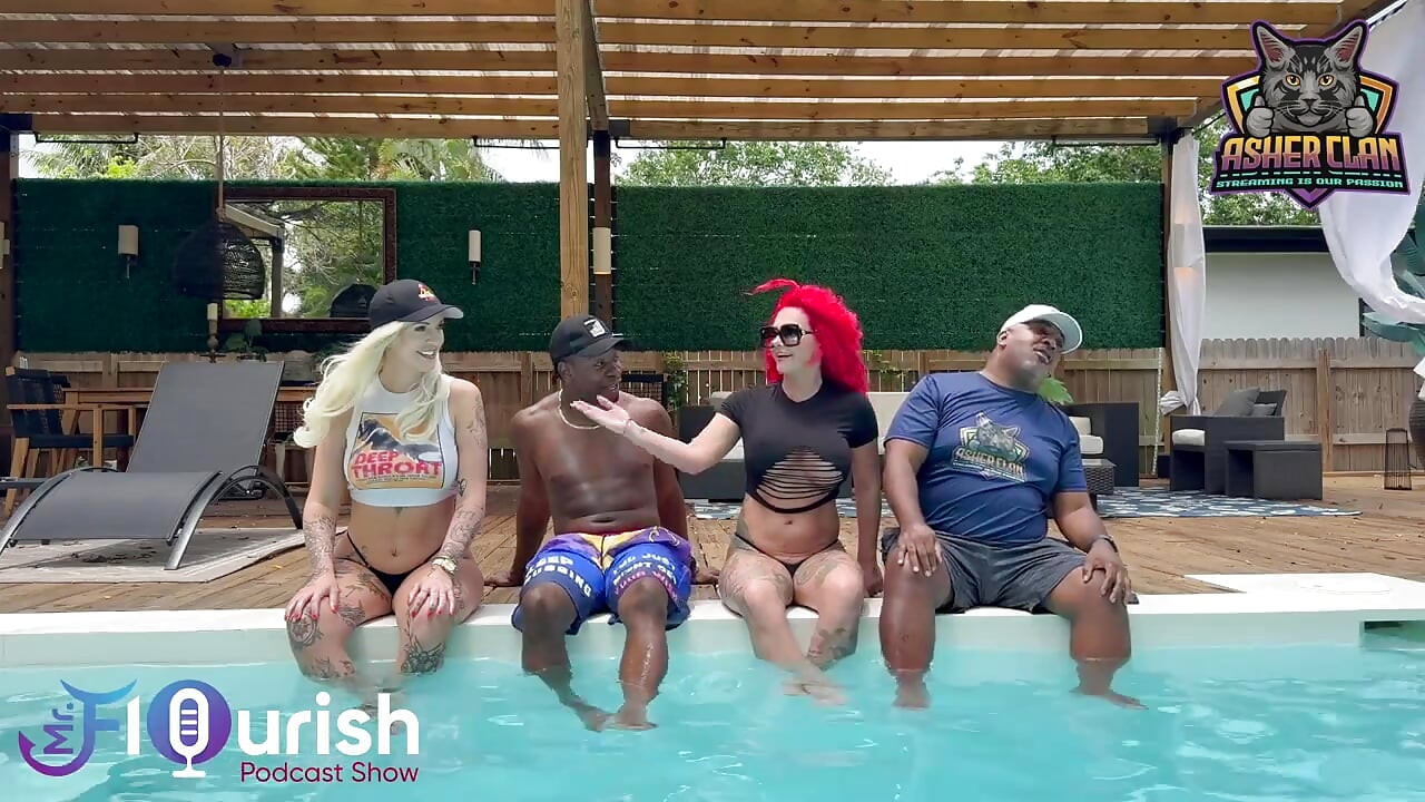 Mrflourish Podcast com Convidado Roxi Keogh, Gigi Patsy e Datjguy na Flórida