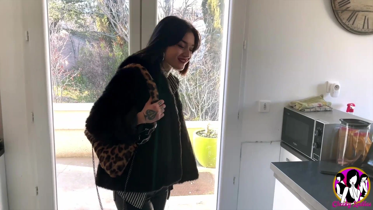 Naughty threesome with hot brunettes