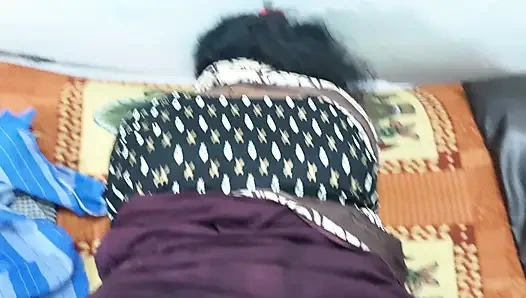 While My Stepmother Was Drinking Water, I Went There, Pulled Her Saree, and Had Sex with Her.