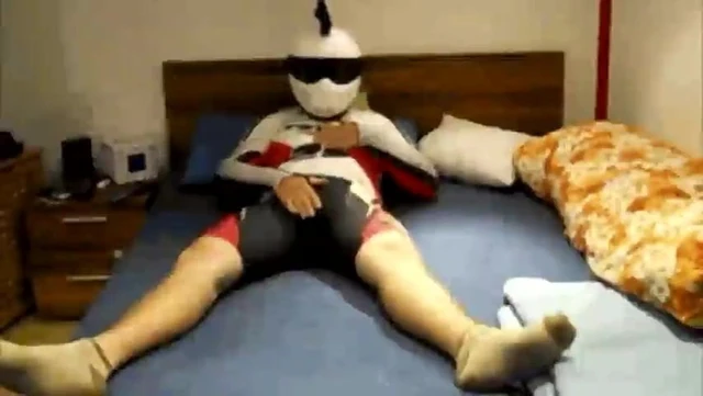 Starsbiker wank in   Cycling Suit