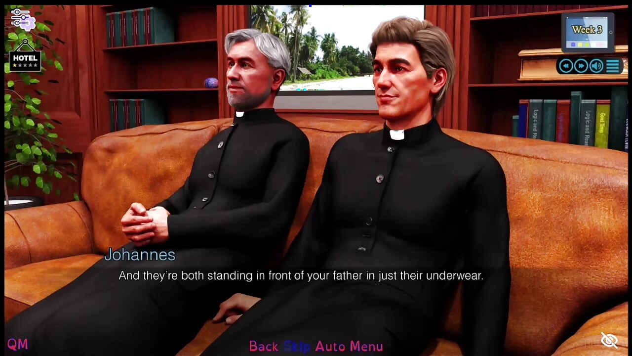 Sunshine Love #24 - Johannes and Kristina pretended to be a pastor and a nun and saw something...