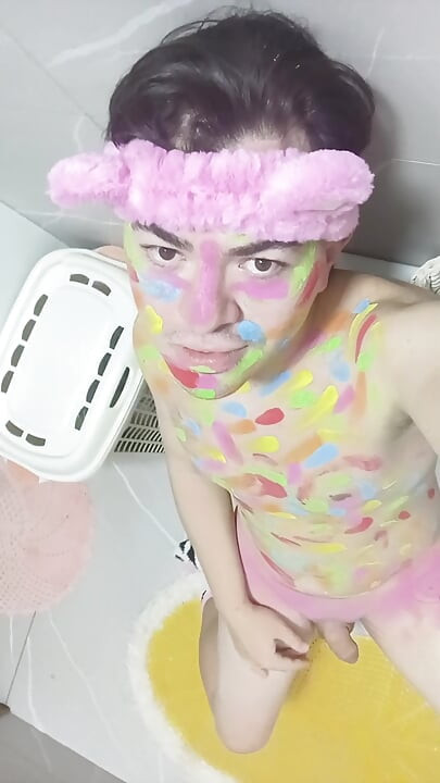 nanasin zinid rainbow fantasy with cum show