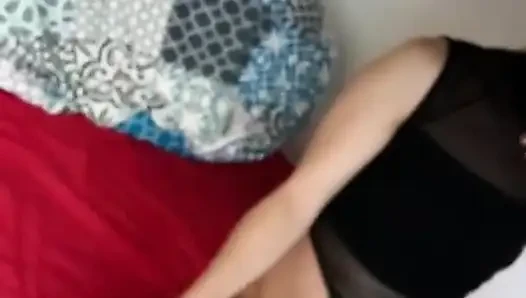 Francesca palma genießen mit 2 großen schwänzen