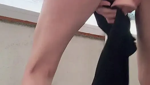 Terrace Compilation masturbation