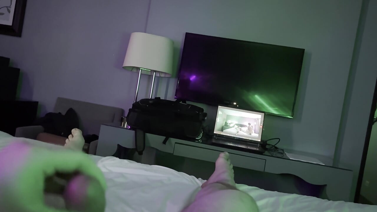 POV Blowjob and Fucking with Harrison Mark Rope Tied