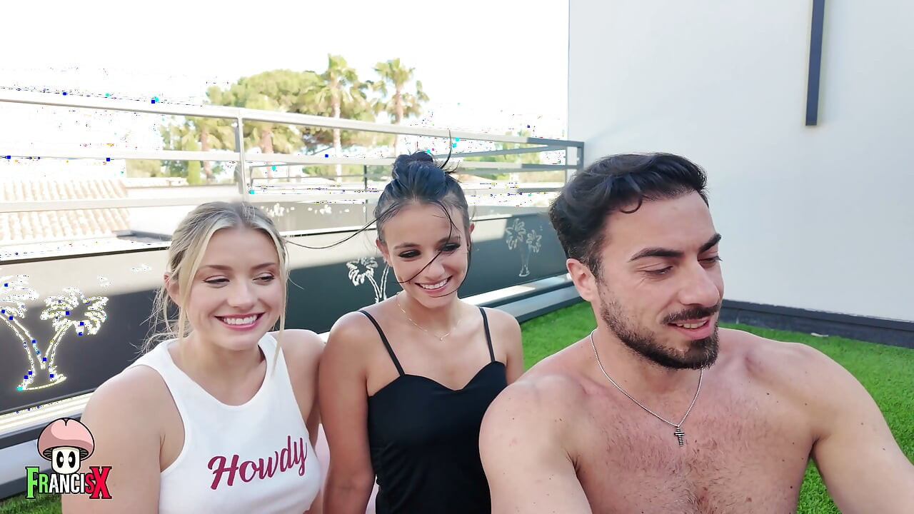 My Stepsister Brings Her Best Friend Home, and I End up Having a Threesome with Both of Them: Arianna and Alice