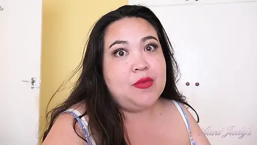 Auntjudys - Your Chubby Asian MILF Landlady Mimi Catches You Stealing Her Panties