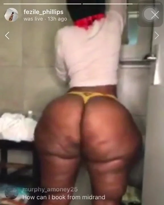 Ass South African I.G Hoe Fezile Phillips