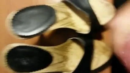 Cum on Black Mules