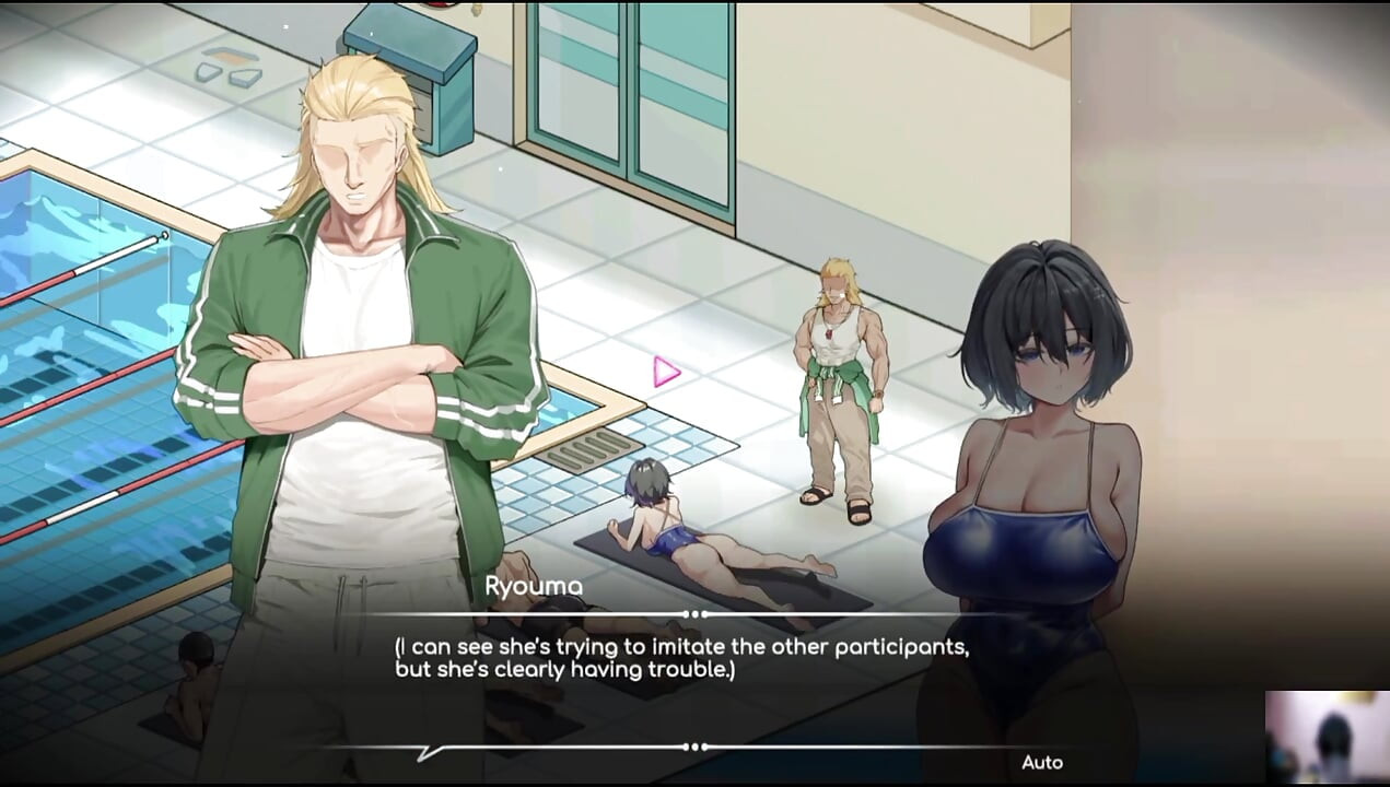 Ep-1 lifeguard holic! NTR Hentai game gameplay! I got a swimming pool and there are many hot girls!