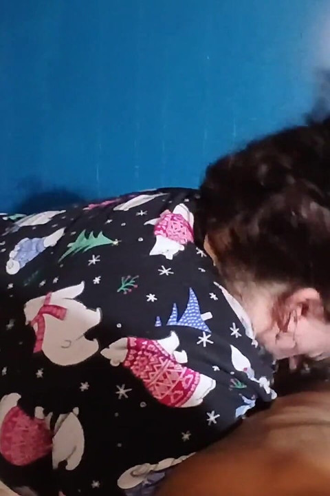 POV de la baveuse Lynn Deepthroat