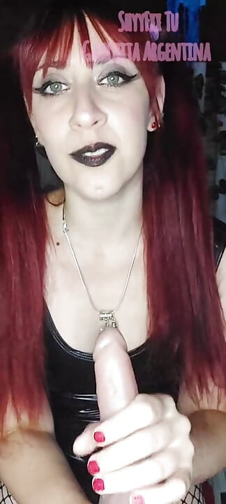 Shyyfxx Plays and Humiliates Her Cum Swallowing Pup - JOI Femdom CEI