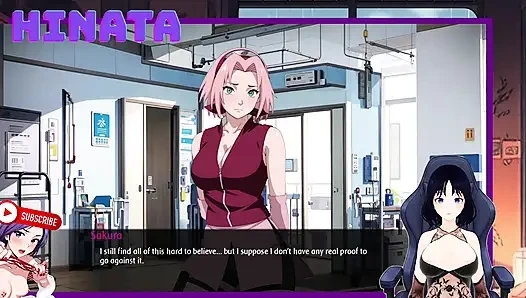 HINATA and SAKURA, chatting quietly. Shinobi Secrets EP 11