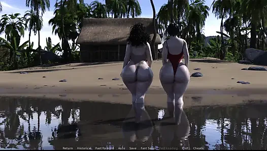 Metf #15 He ate my ass out - went to the beach - they gave the man a great show