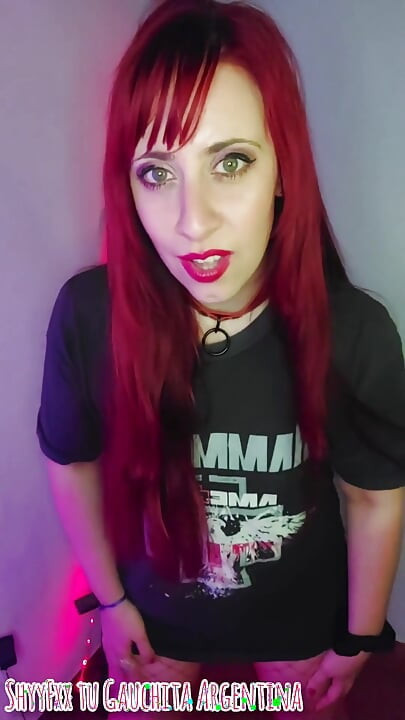 Shyyfxx çok gauchita metal saçlı kızıl saçlı ile çılgın gece! Bölüm 1