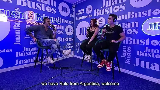 Воплощая ее фантазию о жестком сексе на шоу - Onlyrulo и Кейлен Гарсия на Подкасте Хуана Бустоса