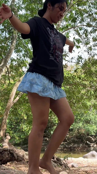 Being Outdoors Is Hotter, Especially When You Feel Like You're Being Watched.