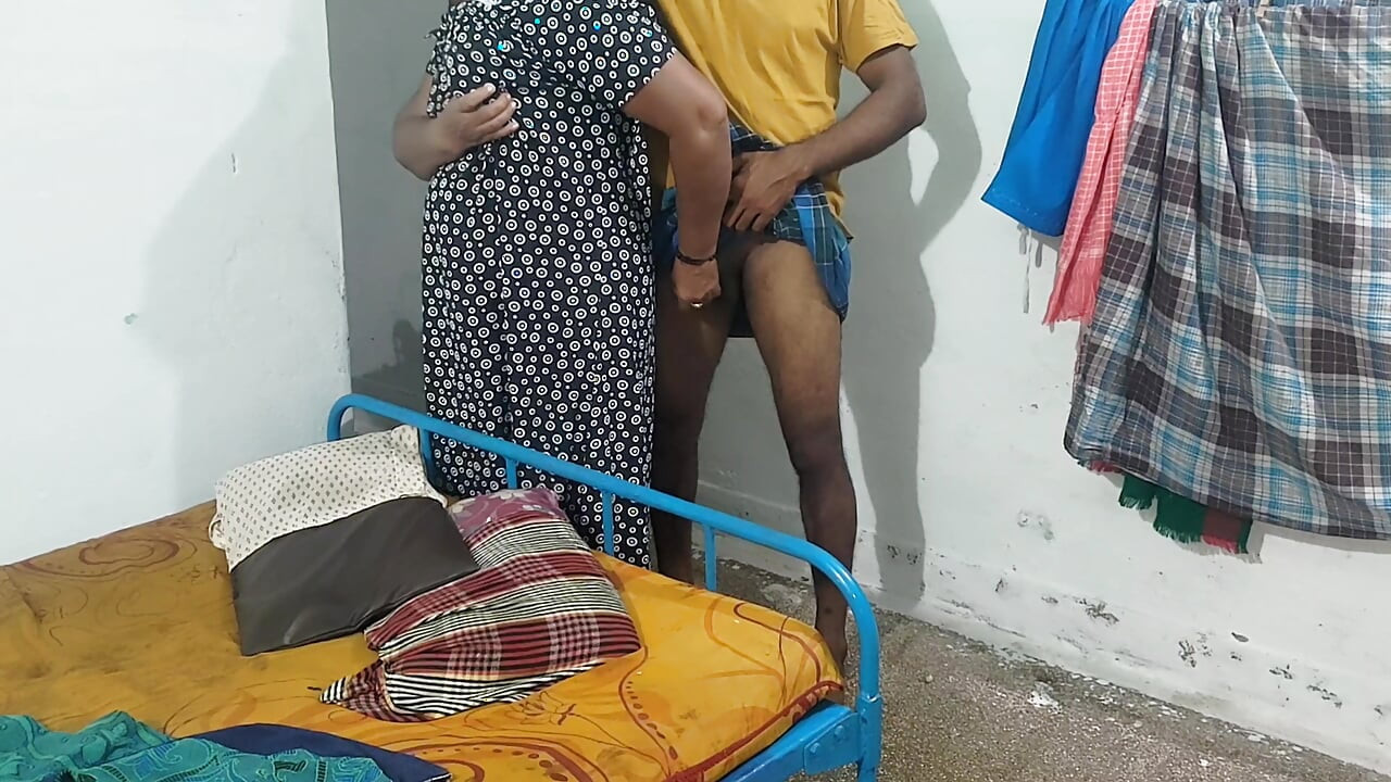 I inserted my big cock into Aunty's hairy pussy