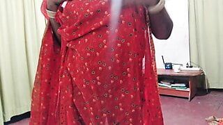 Индийская дези жена, большие сиськи, задница и киска Dammi 12