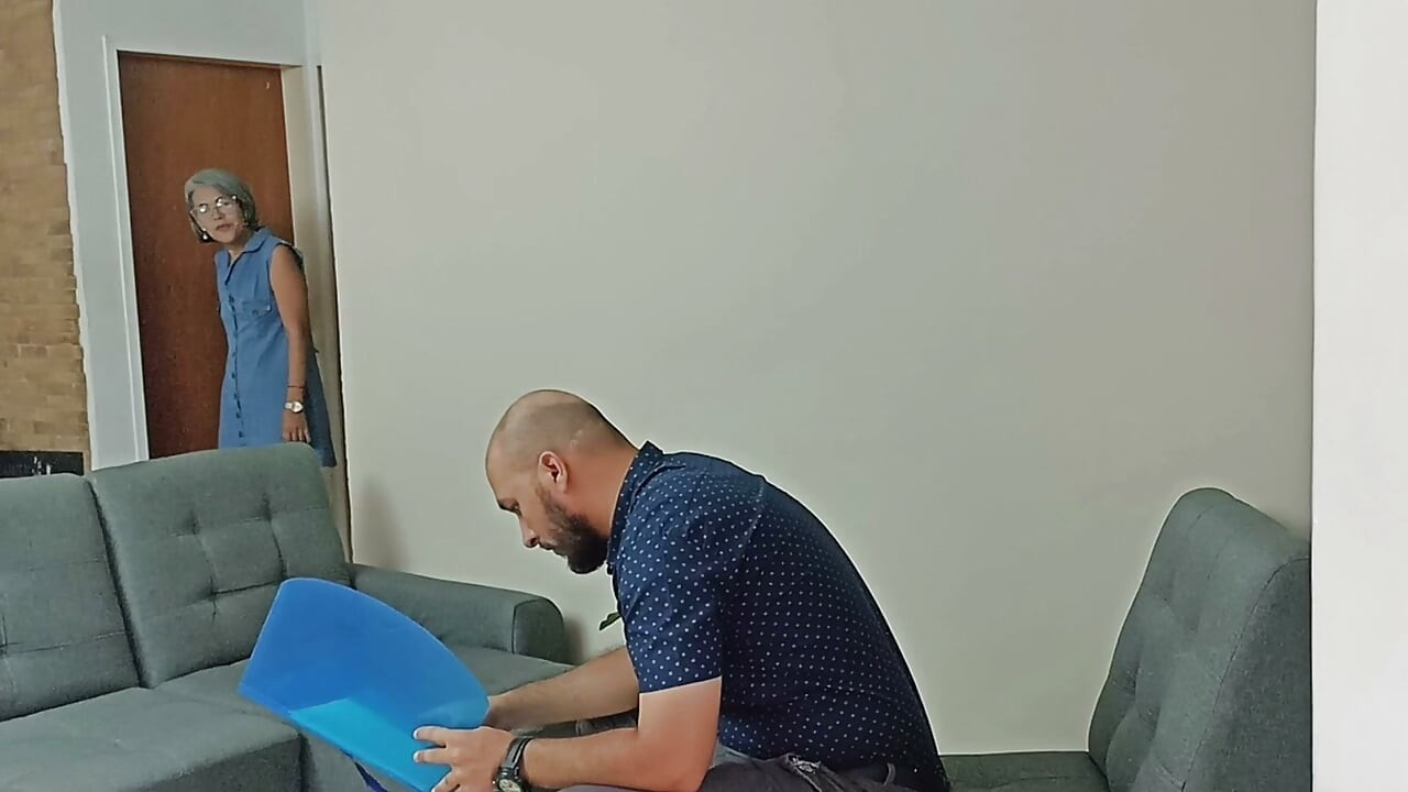 Conducting interviews, and the last one was the best with calvohot70, I couldn't resist. Spanish porn.