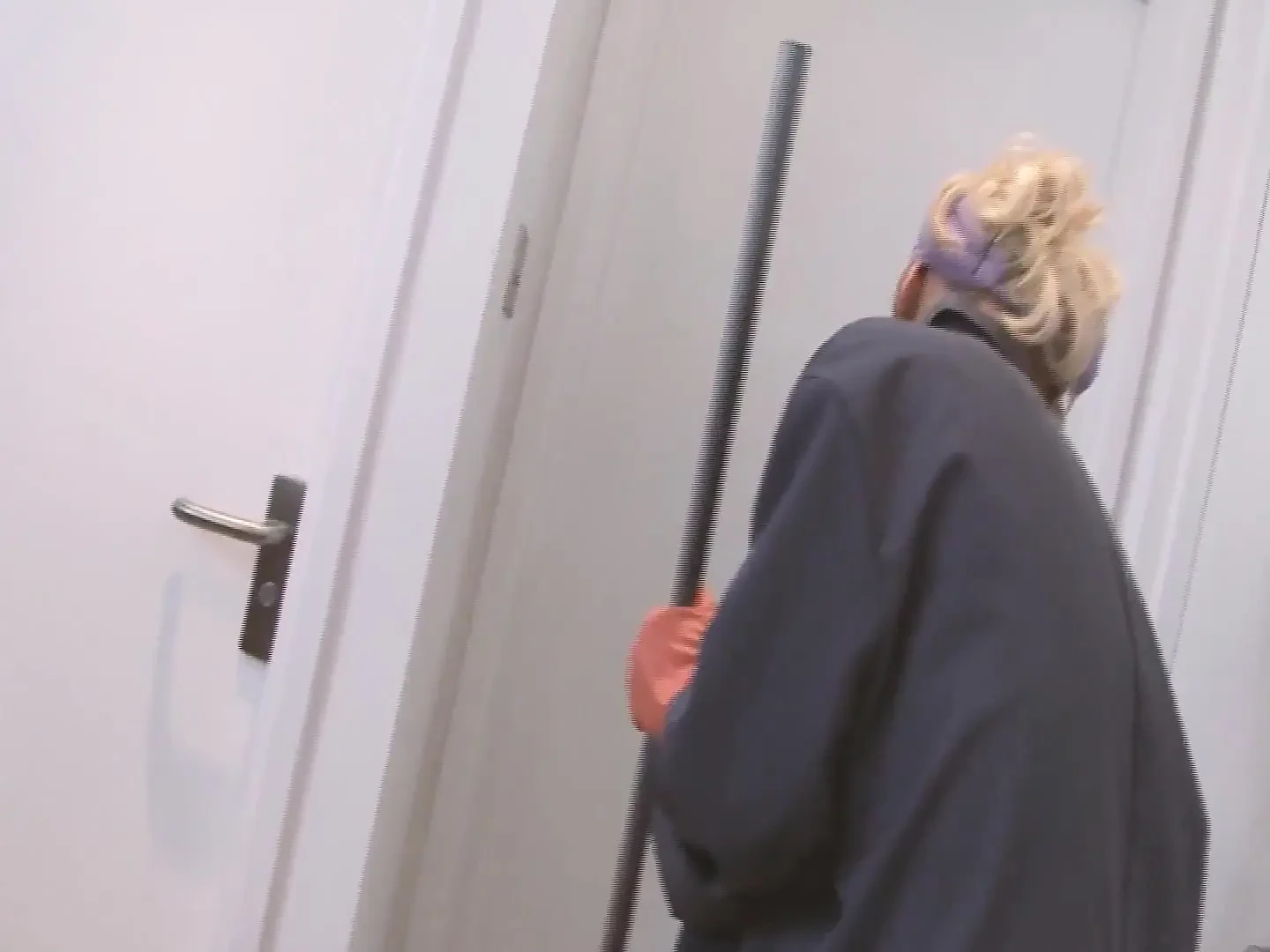 Better in the Bath Scene-3_blonde Cleaning Girl Enjoys Fucking in the Bathroom While She Works