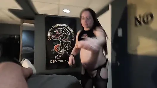 Fucking Wives Hot Friend in Ass While She’s in Same Bed