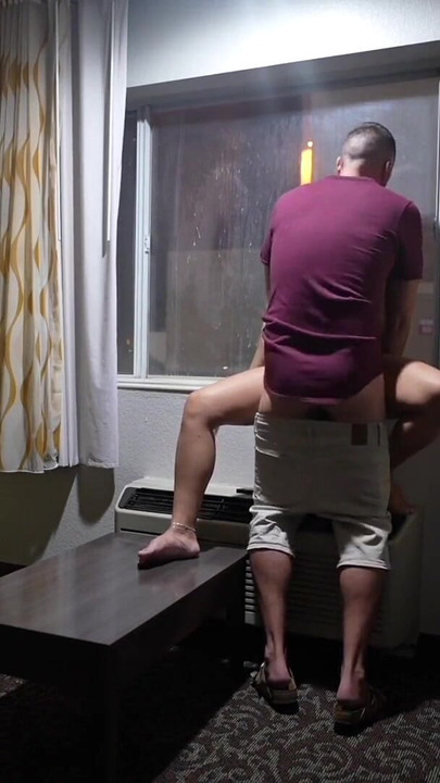 Unforgettable moment from "Pregnant Sex with Door and Window Open at Hotel"
