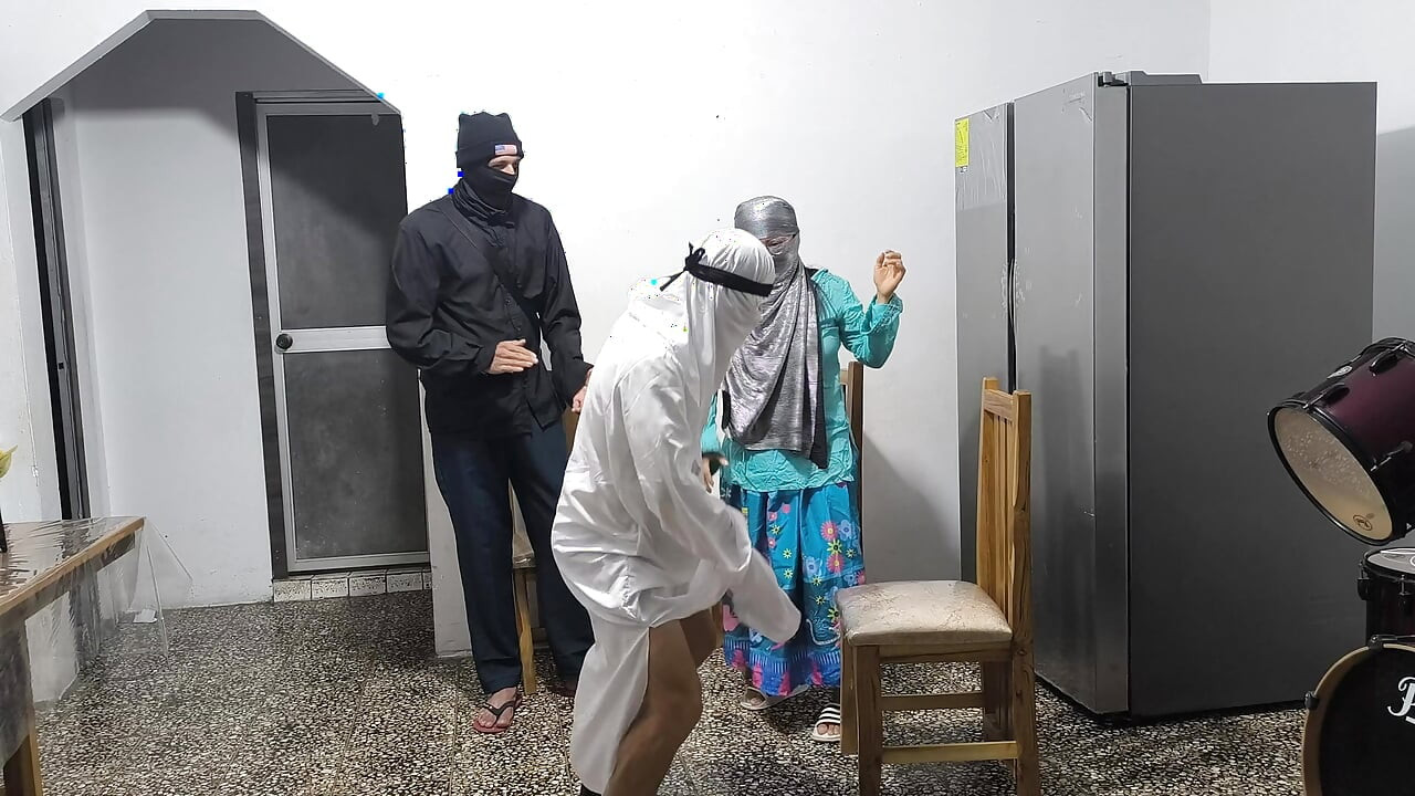 The pastor gives us his blessing and we fuck in the house! We are all blessed by the great Lord, creator of everything.