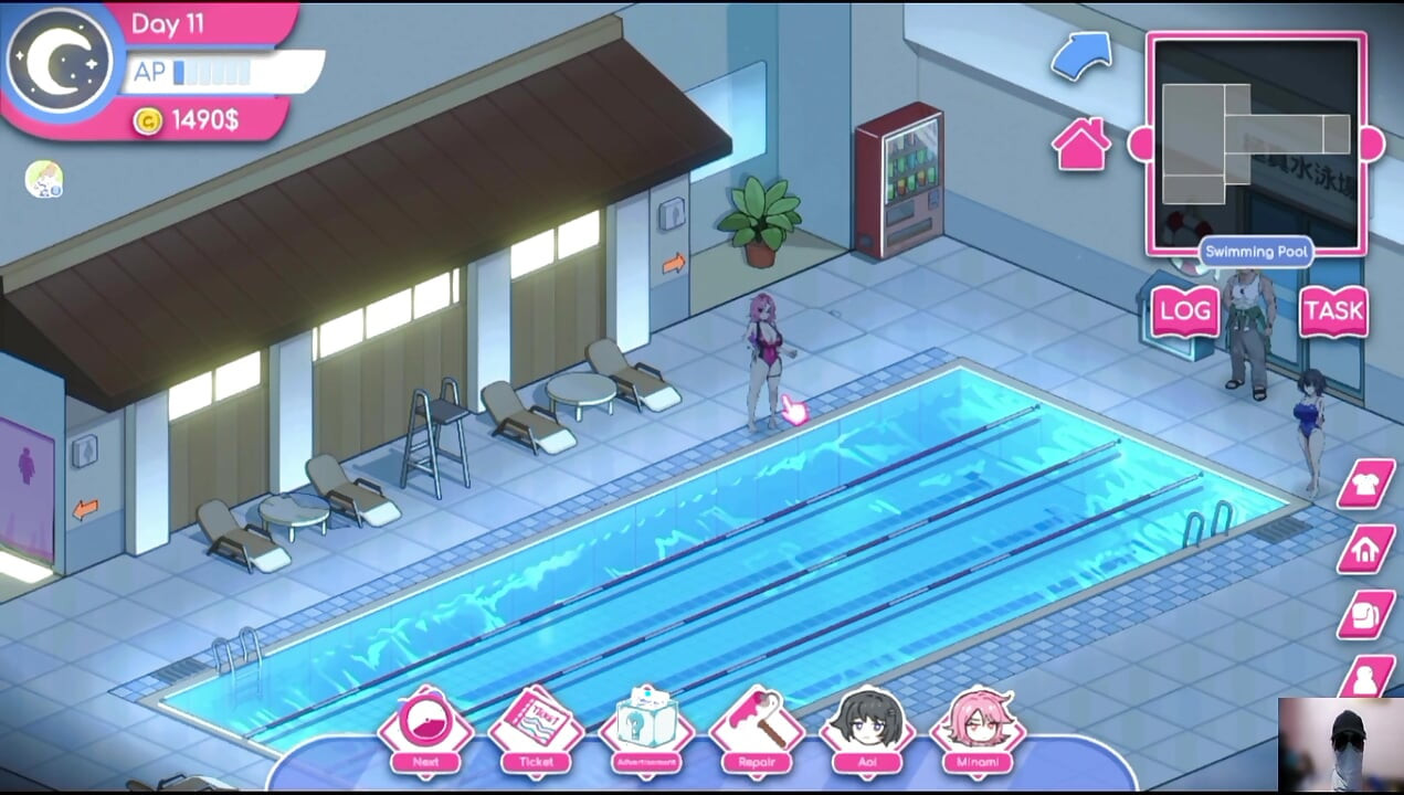 EP-2 "Livredderholic gameplay! NTR HENTAI-SPILL! Jeg ga en utro kjæreste private svømmetimer!