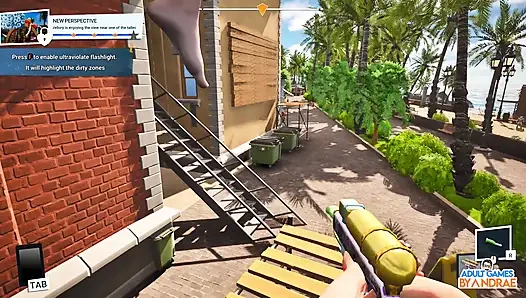 Gameplay simulasi waifu wash ukuran raksasa bagian 2 - tantangan pembersihan terbesar vellory