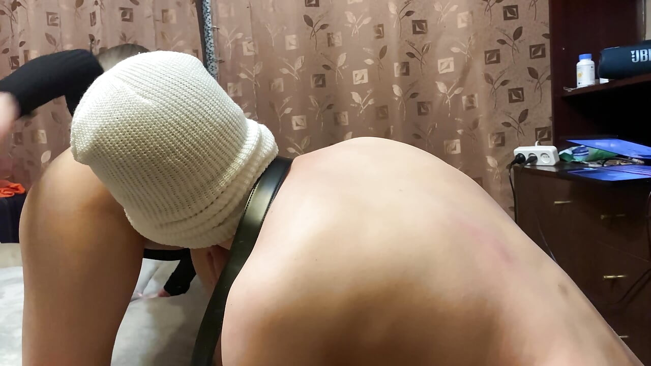 Stepmother punishes her stepson and makes him perform cunnilingus