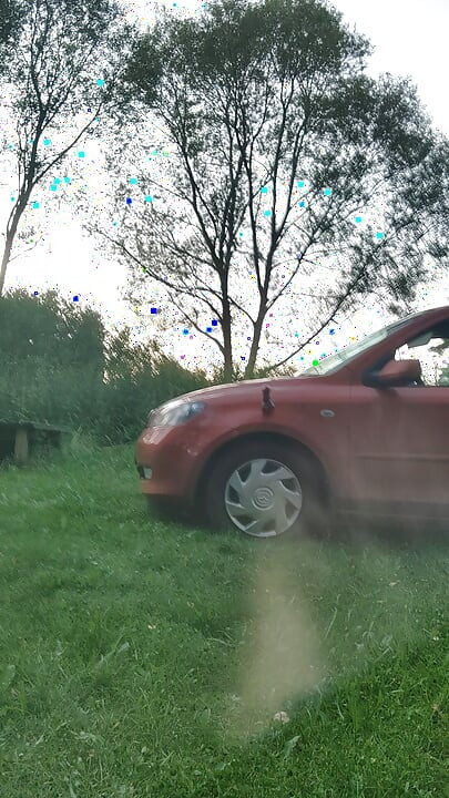 2026 BBC DILDO FUCK AGAINST THE CAR FENDER