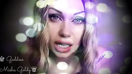 Мой сильный взгляд делает тебя глупым! Завораживающий зрительный контакт и ASMR и инструкция по дрочке