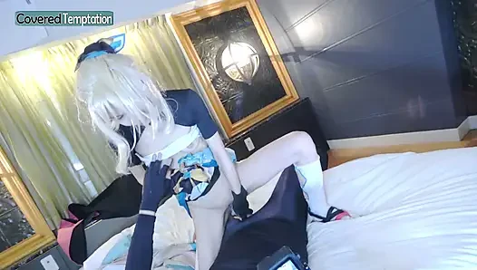 Sesi cosplay ramping yang ramping, sesi pribadi jadi intens. Cewek sange ini dicrot di dalam dan dicrot di dalam!
