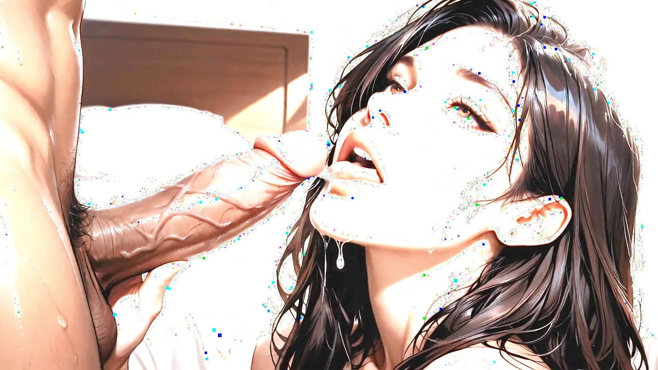 BEAUTIFUL YOUNG WOMAN SUCKS COCK WANTING IN BED – ULTRA REALISTIC AI