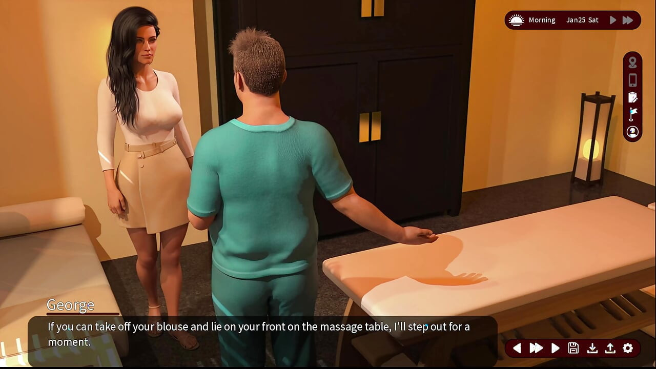 A vágy suttogása 19 Sarah masszázsra ment