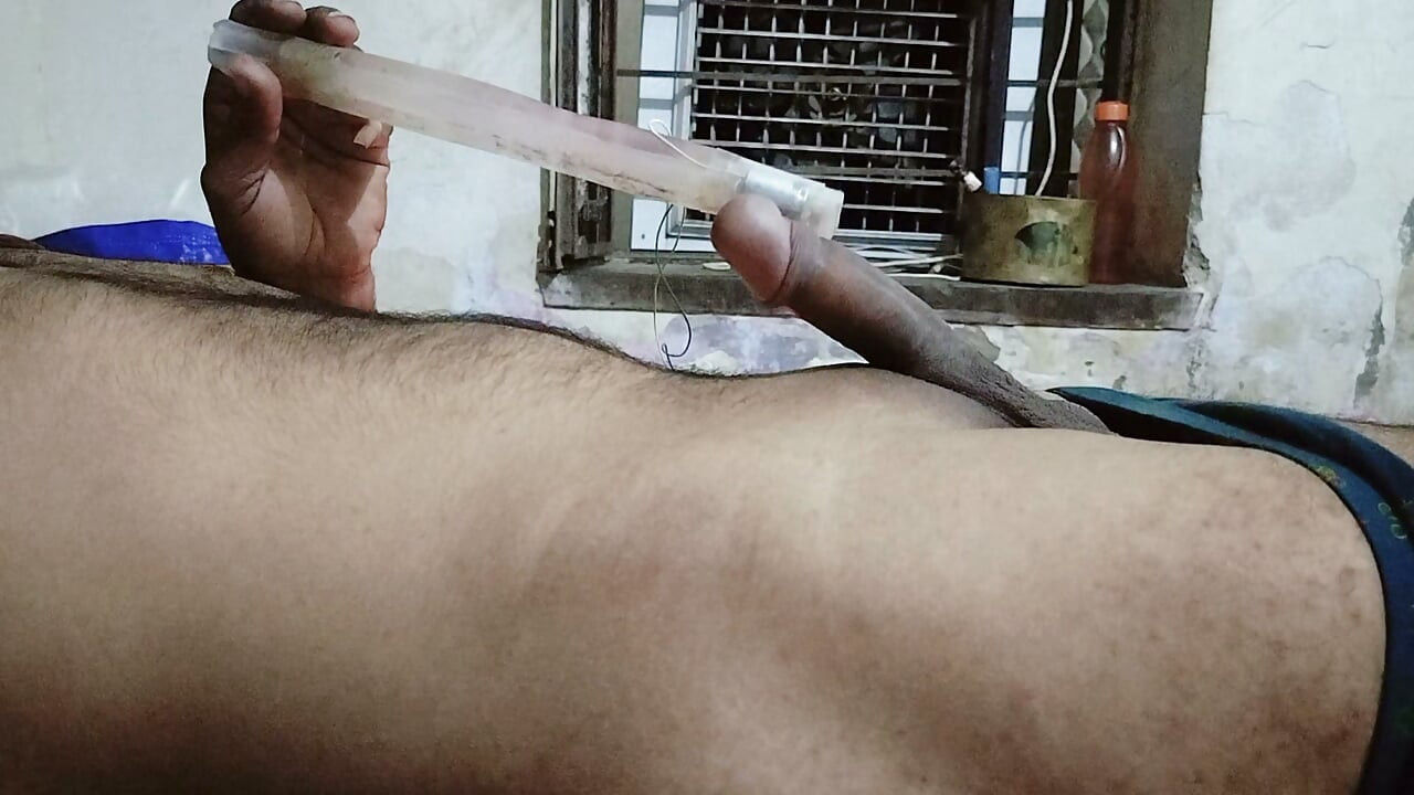 Try homemade vibration dick orgasm