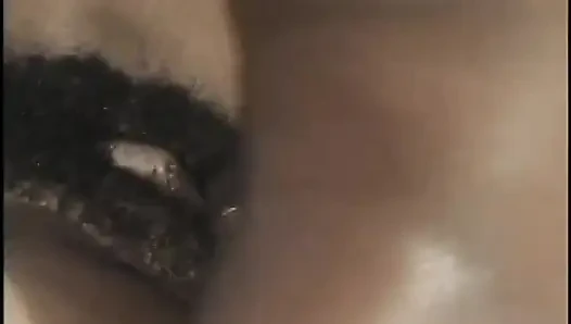 Teenage babe gives a blowjob to guy with big dick