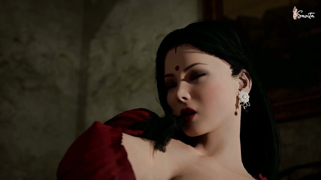 Indian Desi Stepmother Squirts and Fingers Herself Hard