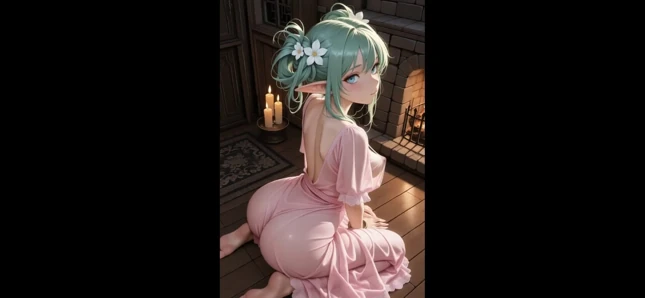 Hentai anime - Very shy but very rich dick mom