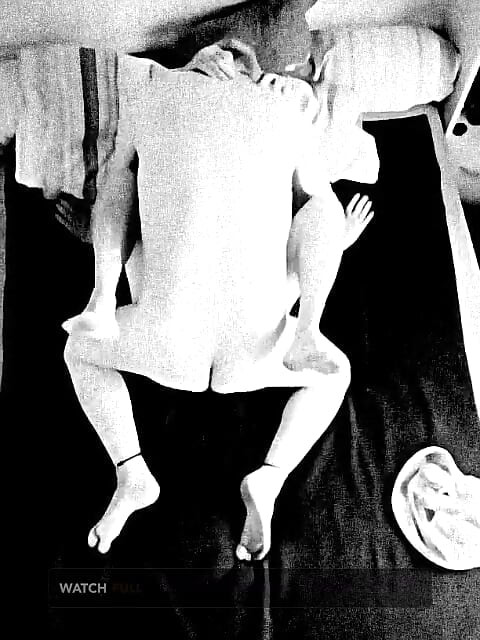 Horny Granny Gets Fucked in Black and White