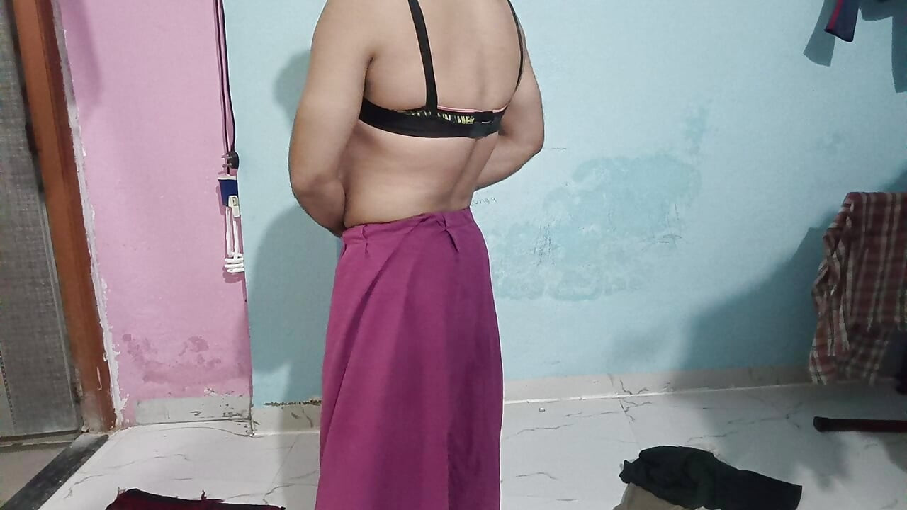 One by one, I put on all my wife's clothes.