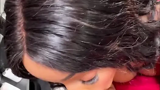 Ebony Teen with Huge Natural Tits Lily Starfire Getting Fucked After Massage