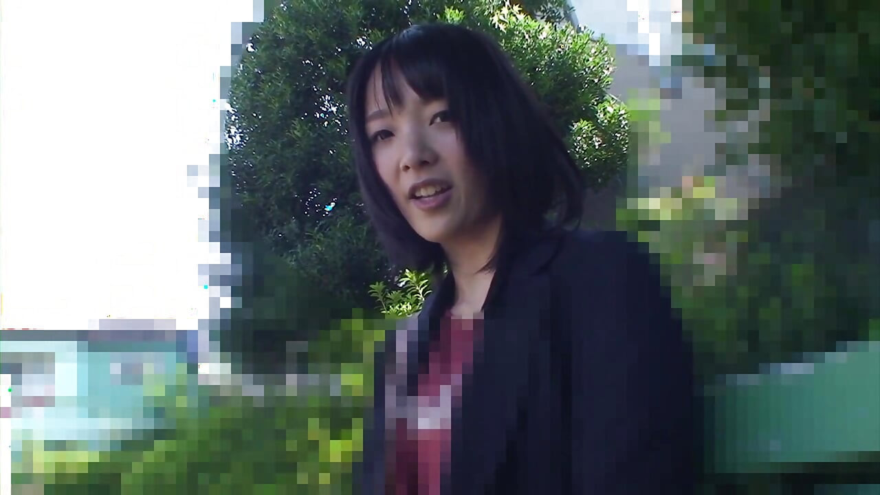 Japanese teen leans back for vibrators and cock