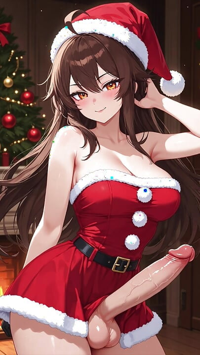 बड़े ट्रांसजेंडर प्रस्तुतियों और क्रिसमस के पेड़ों पर वीर्य निकालते हैं