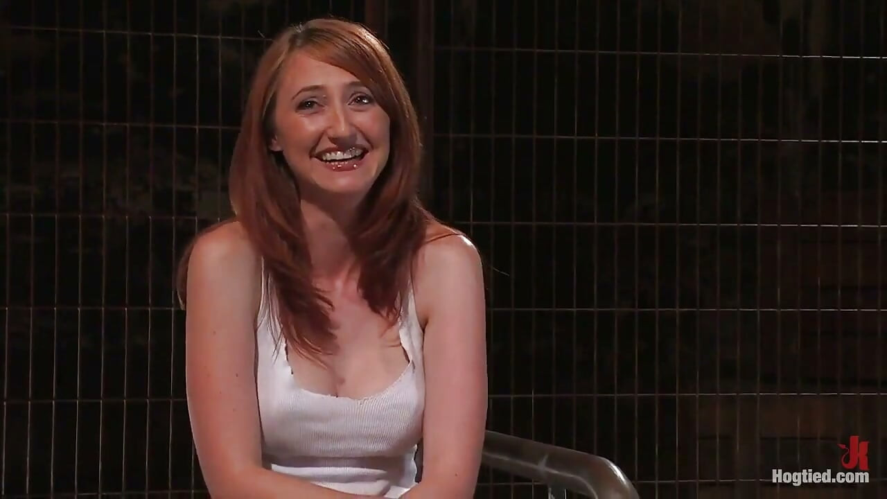 Hot Redheaded Prisoner Made to Endure Multiple Orgasms