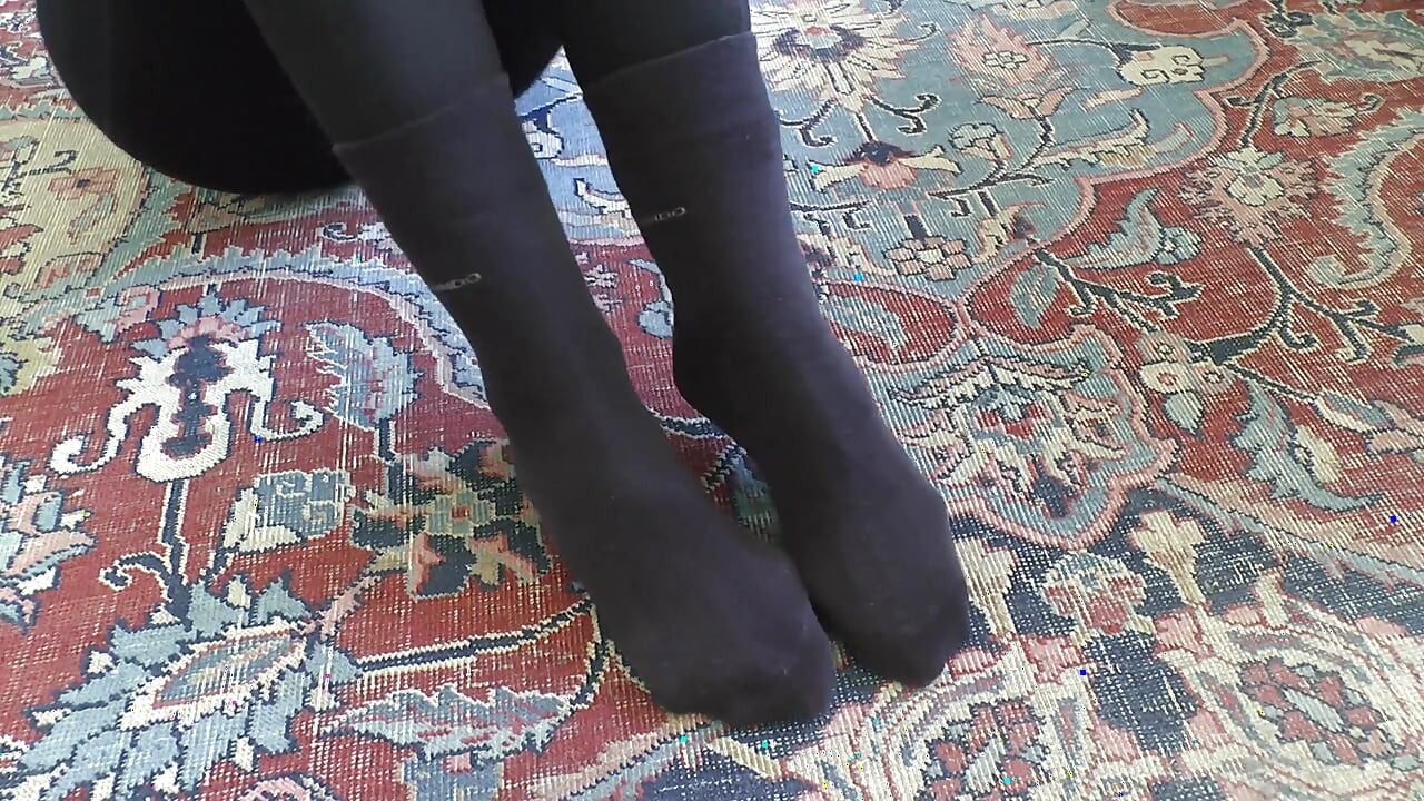 Your Owner - Black Socks Need to Be Cared for! Vacuum Cleaner and Refreshment! POV, JOI, Lady Victoria Valente