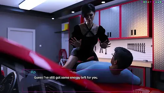Tutup mulut dan berdansa - seks di garasi sama saudara tiriku yang hot (episode 11 - 3)