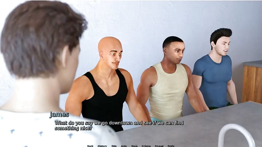 Laura Lustful secret - gameplay - gioco di ruolo - la matrigna stuzzica l'amico del figliastro mentre fa colazione e la figa gonfia di una teen