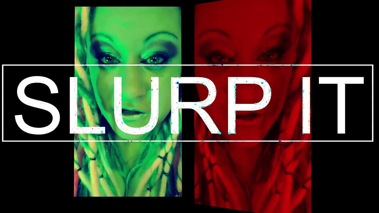 Wank i Slurp z boginią Laną CEI Looper dla głupich głupich głowy